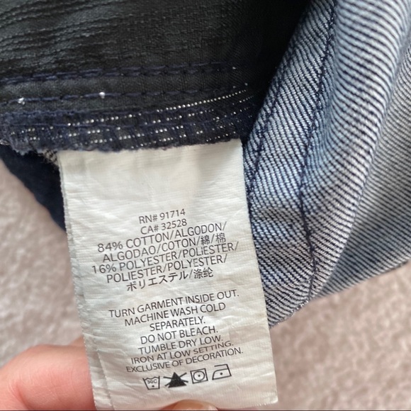 Armani denim  skirt size 2 - Picture 8 of 9